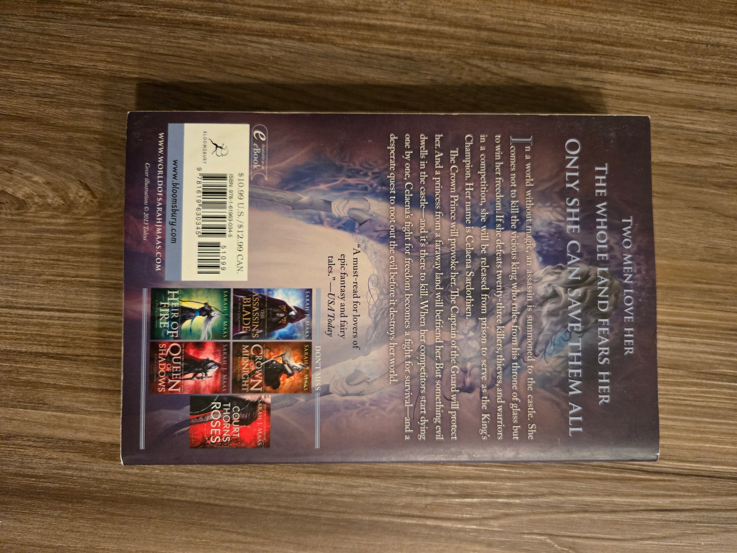 OOP Throne of Glass by Sarah J Maas