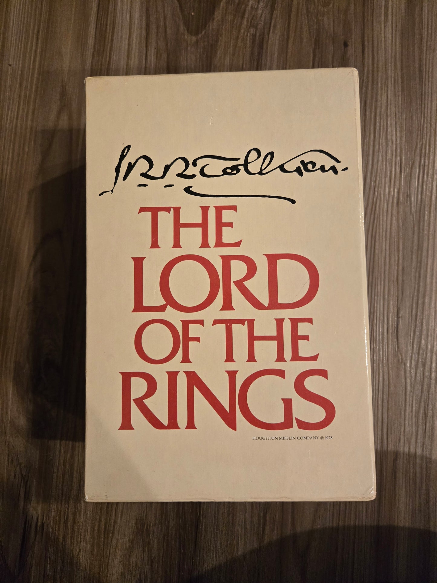 Lord of The Rings Second Revised Edition