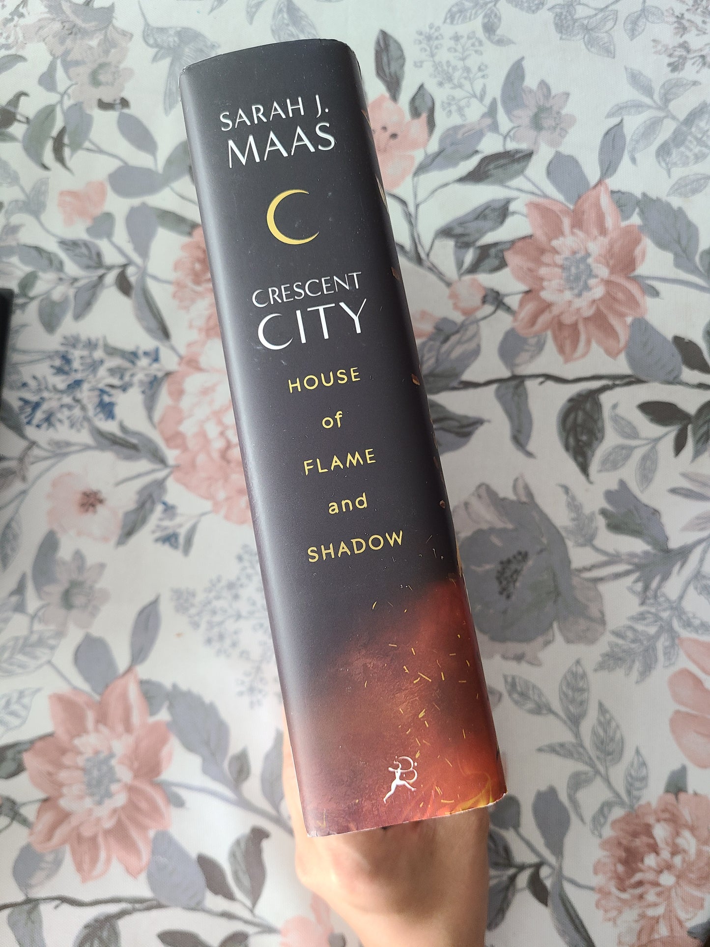 Indigo House of Flame and Shadow with Digital Signature by Sarah J. Maas