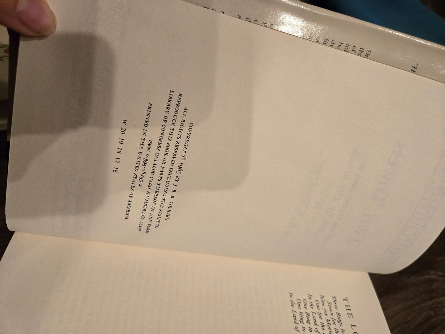Lord of The Rings Second Revised Edition