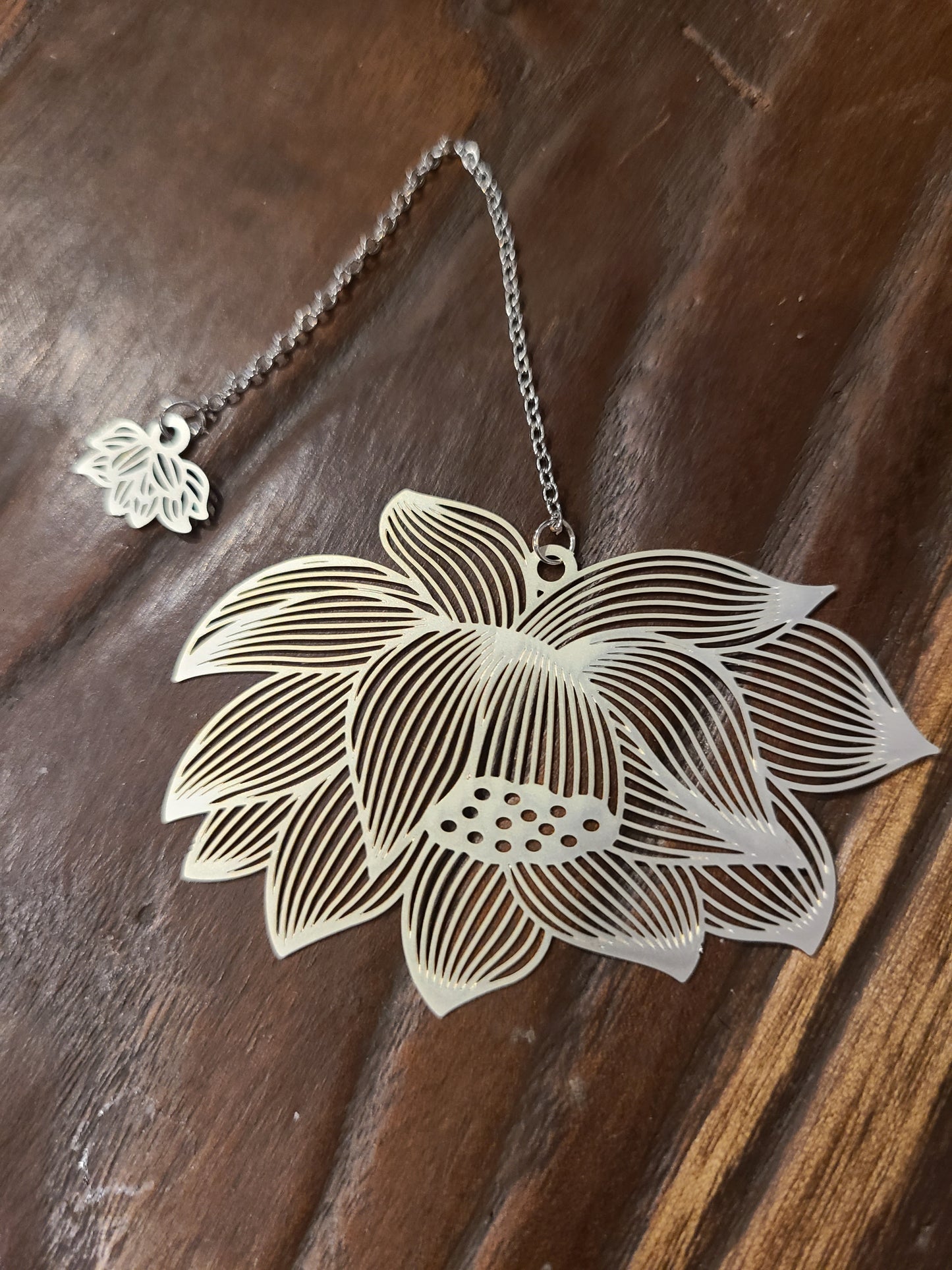 Metal Flower Bookmarks