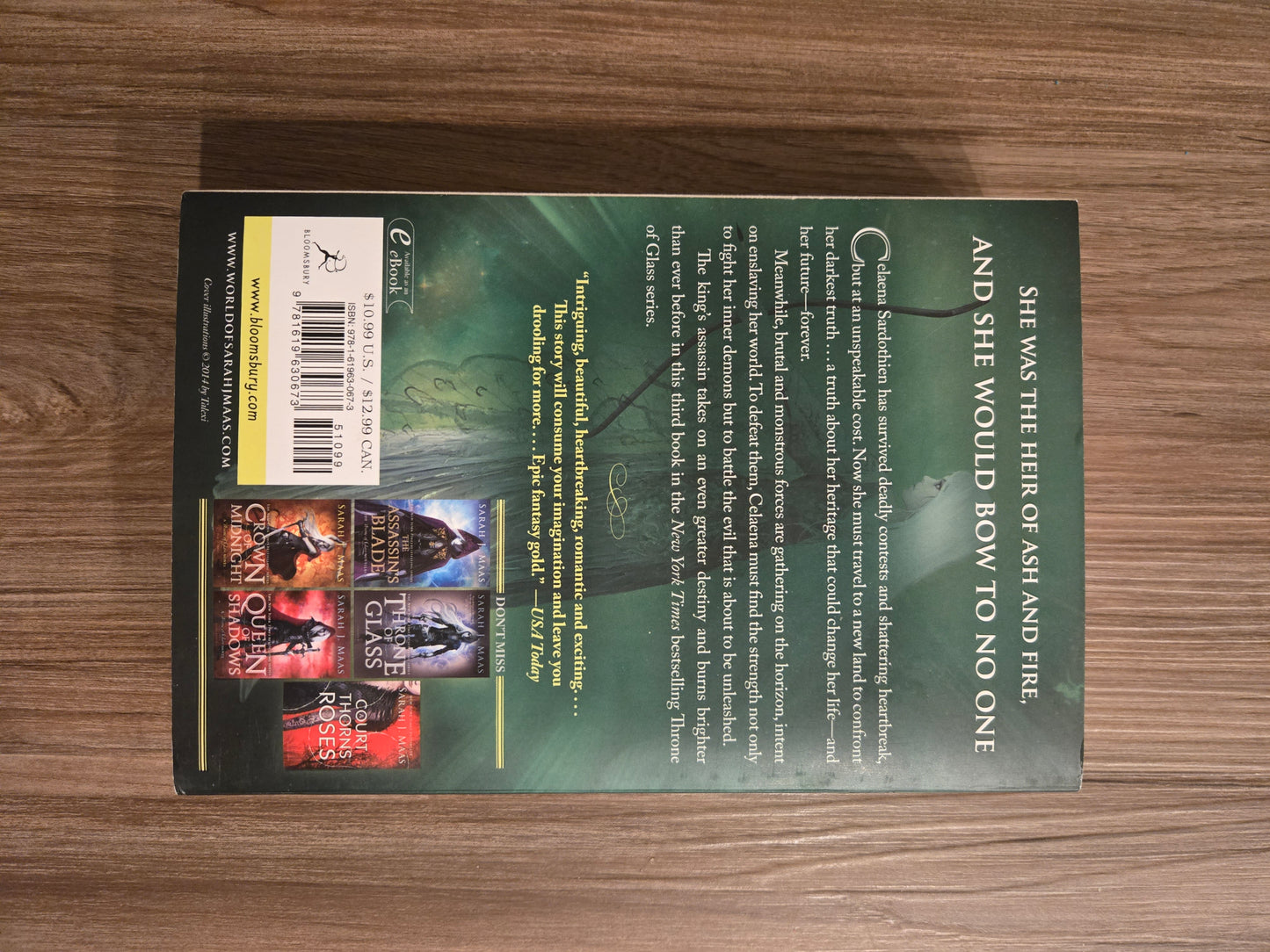 OOP Heir of Fire by Sarah J Maas