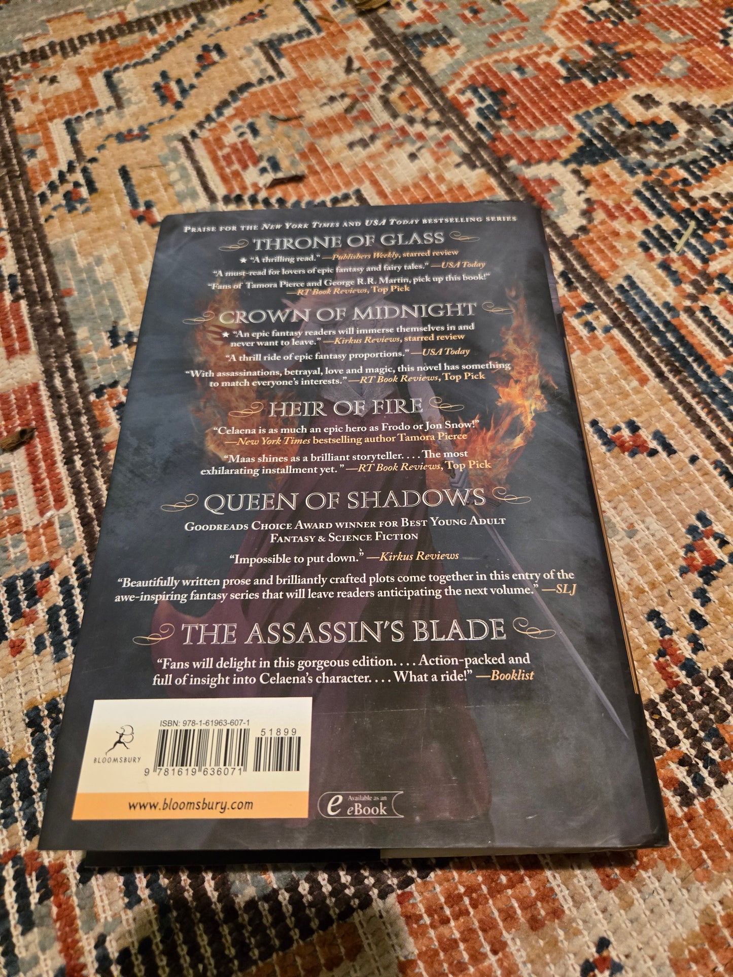 Hardback Empire of Storms by Sarah J Maas