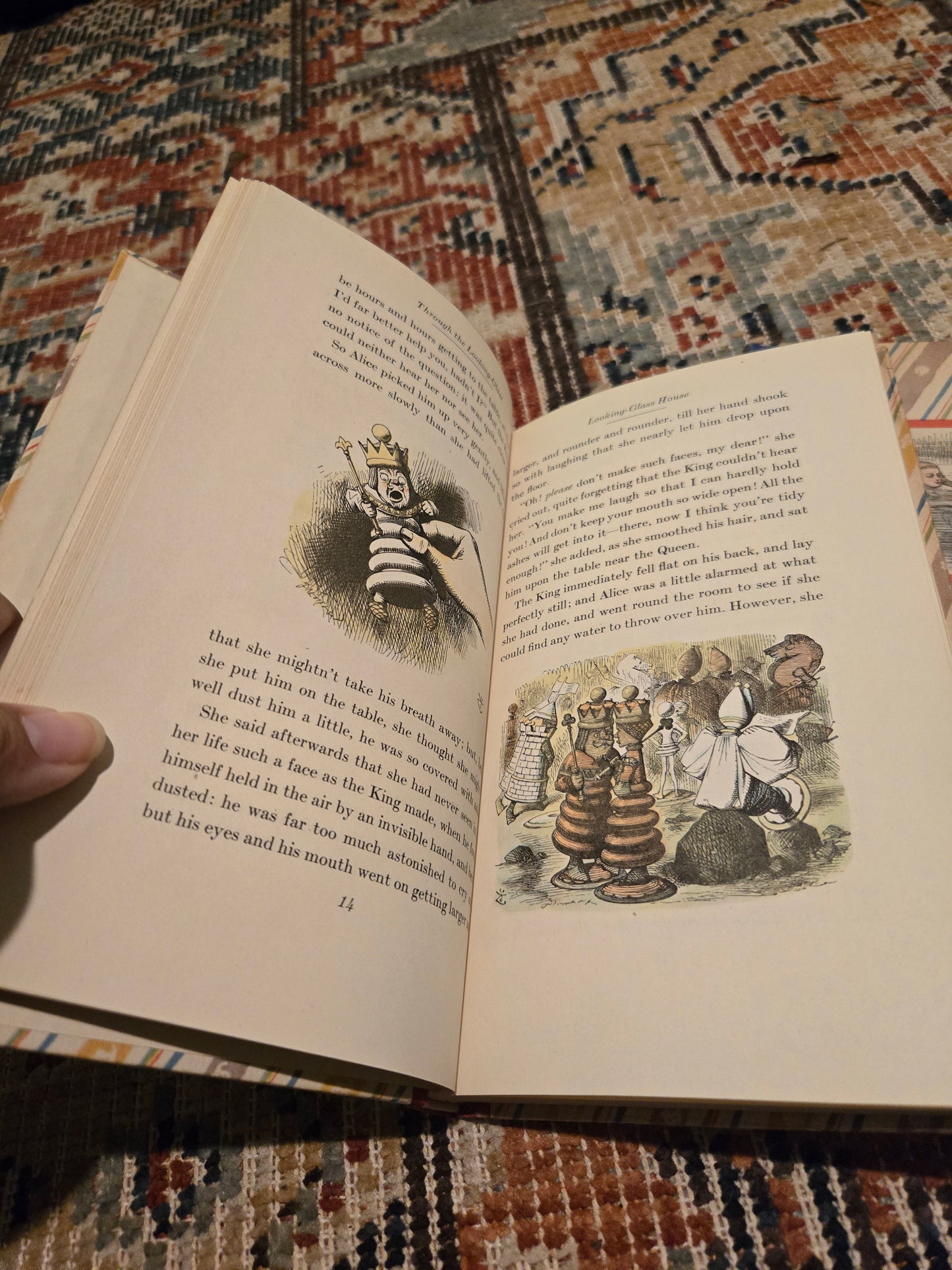 Vintage Alice In Wonderland Illustrated Edition Box Set