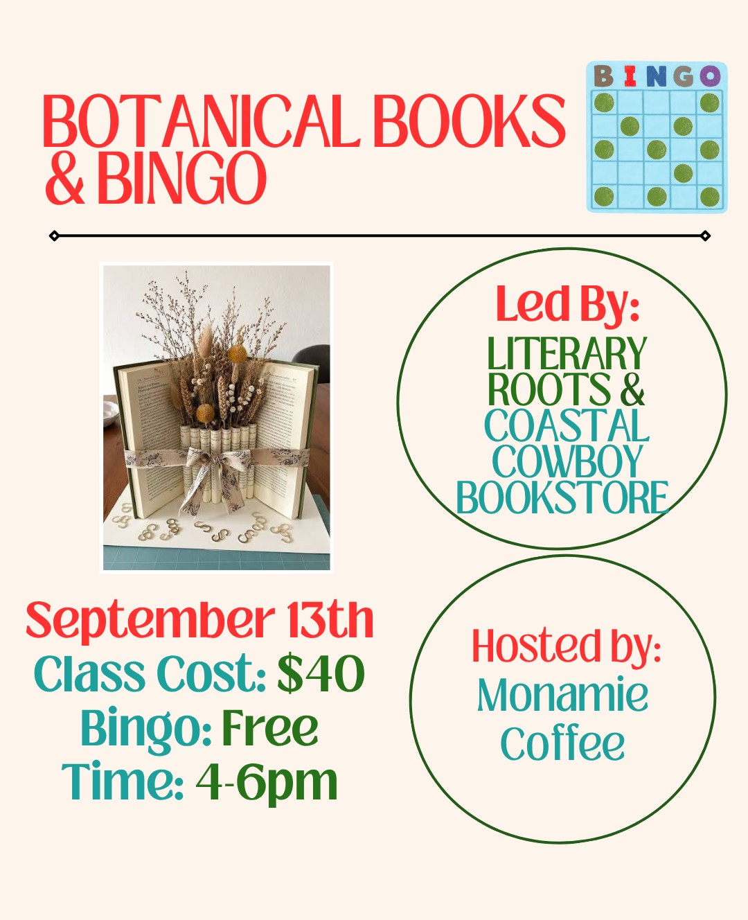 Botanical Books and Bingo