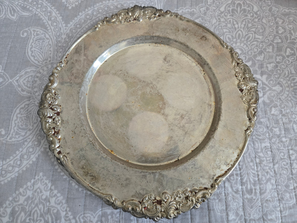 Silver Plate Charger