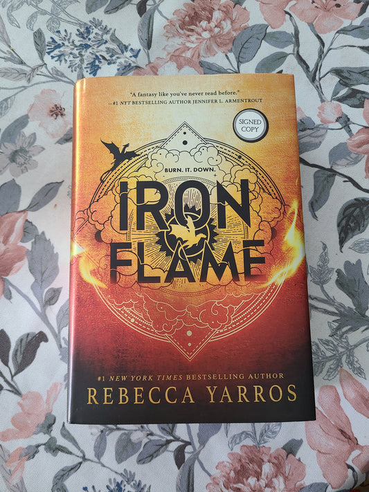 Full Signature Iron Flame Sprayed Edge