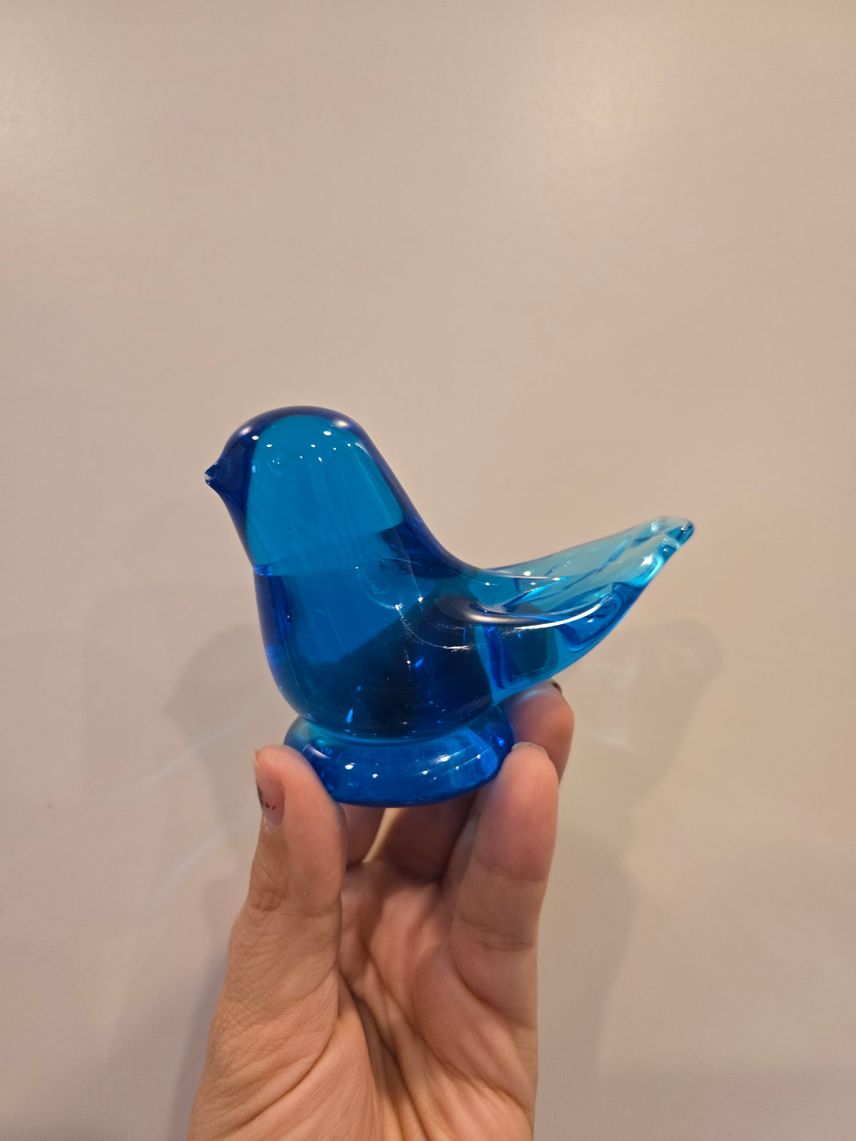 Vintage Blue Bird of Happiness