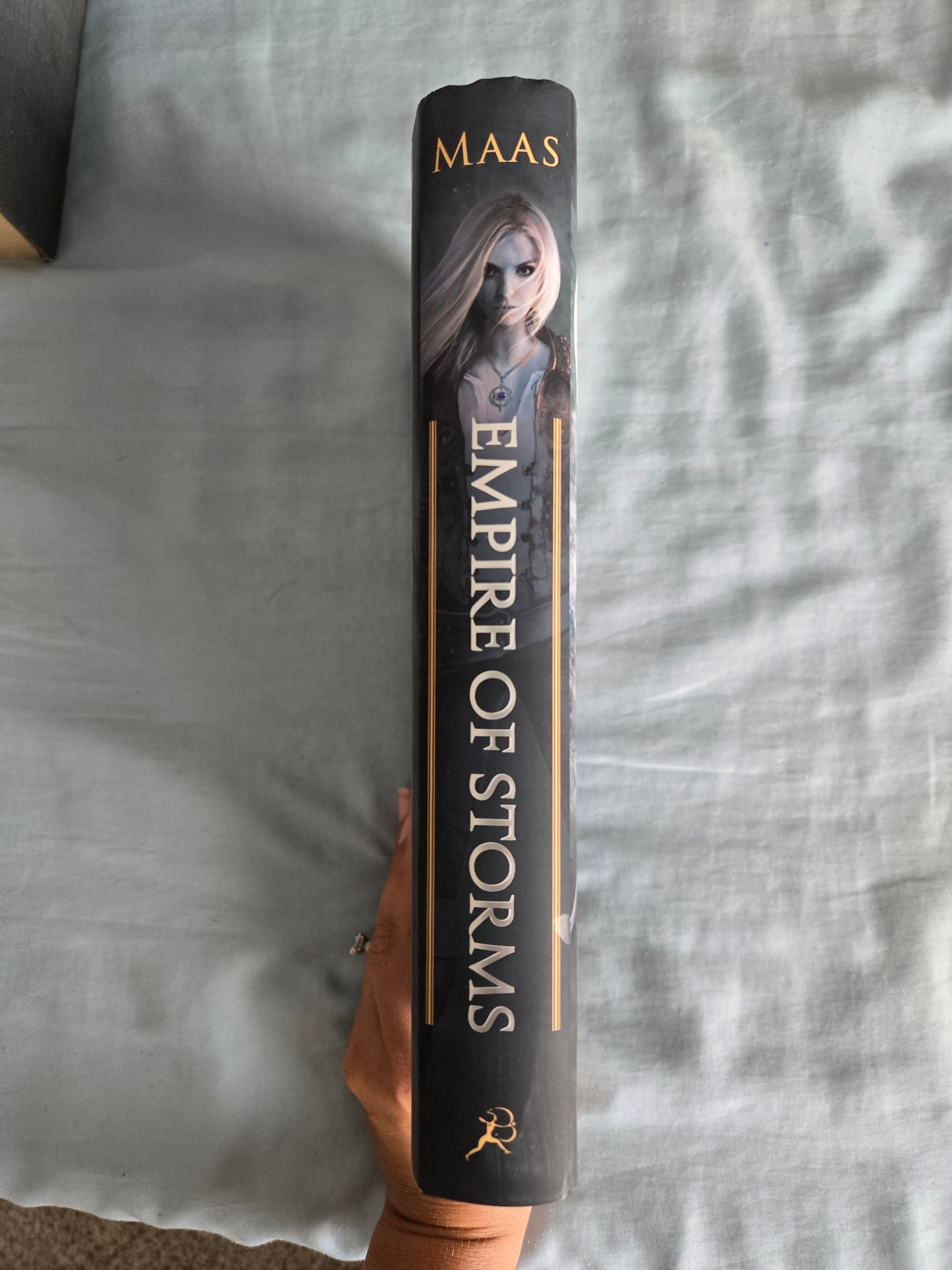 Signed Empire of Stormes 1st Edition by Sarah J Maas