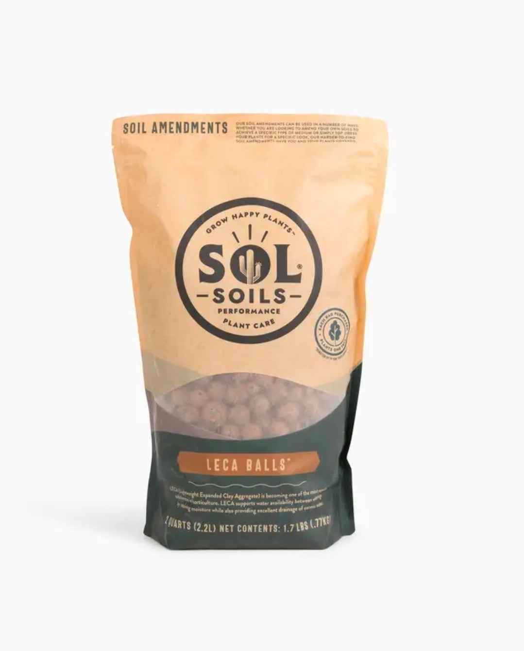 Sol Soils- Amendments (2qt) Leca Balls