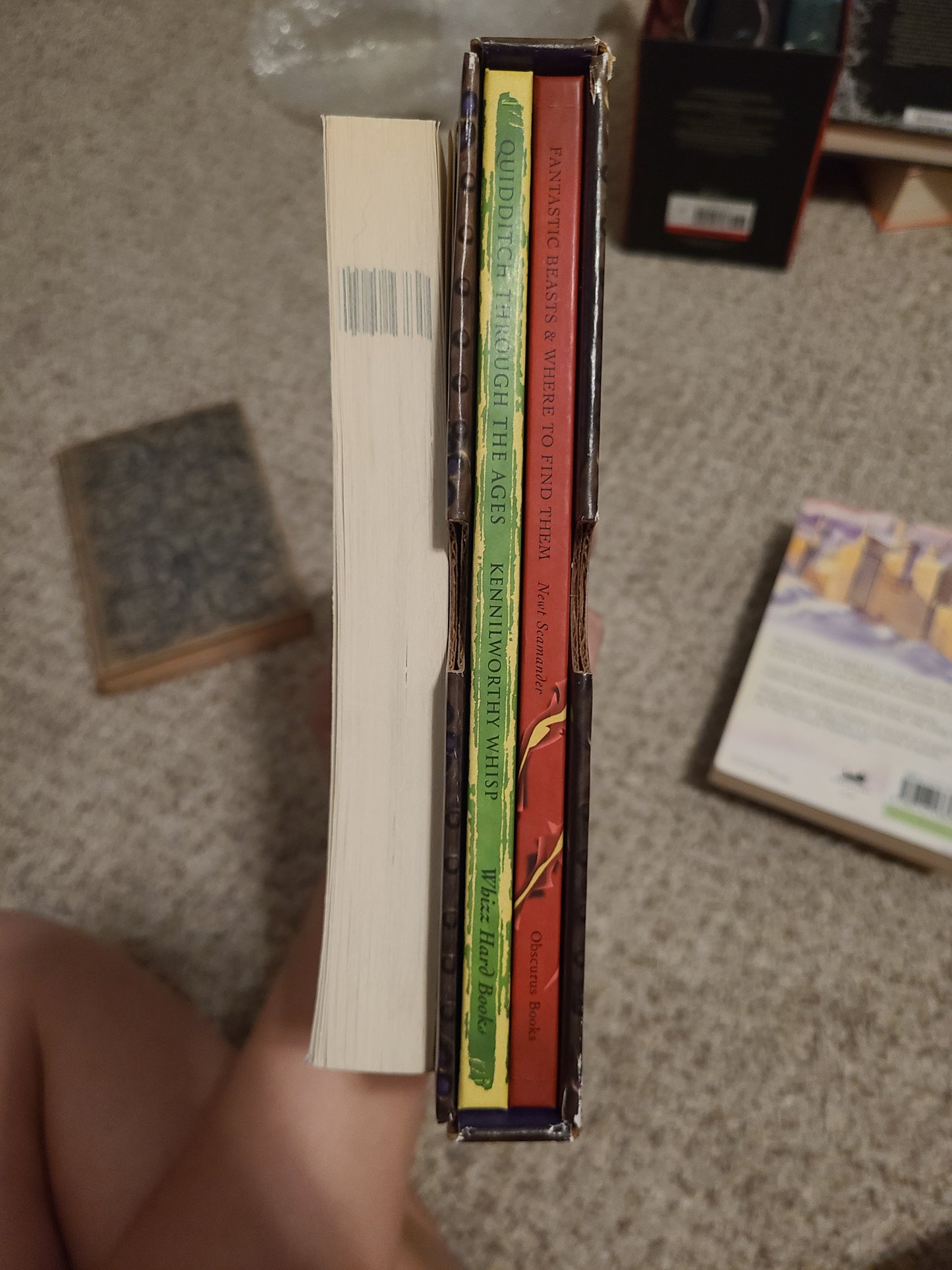 UK Harry Potter Paperbacks plus 2 extras