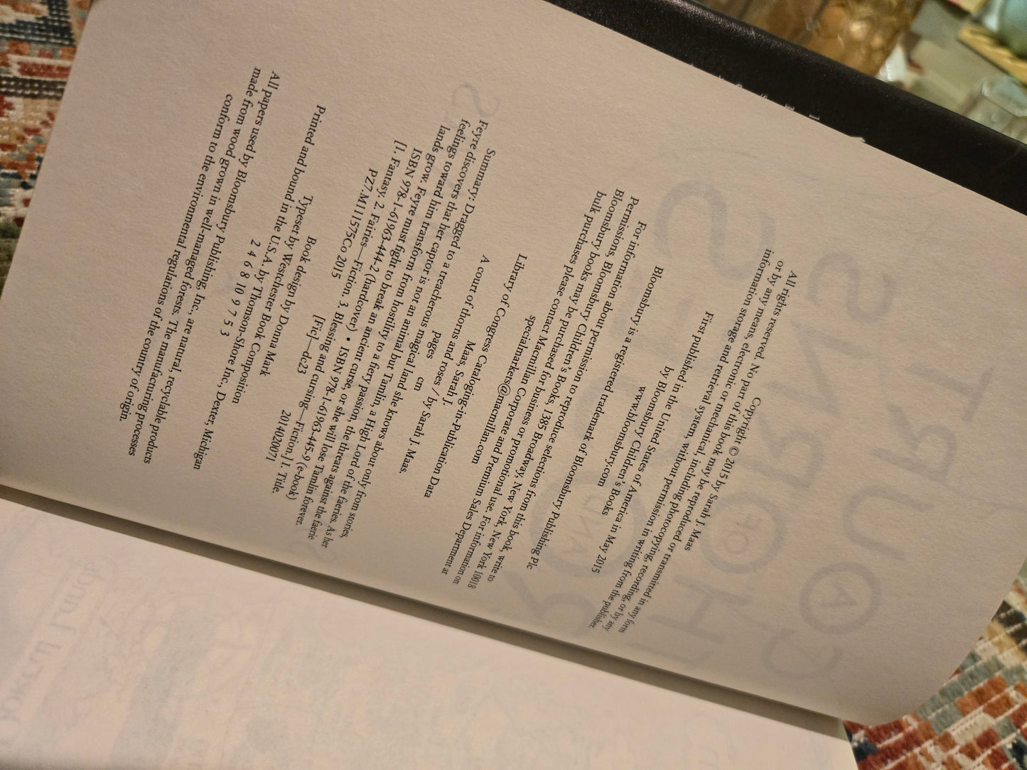 OOP ACOTAR HB by Sarah J Maas