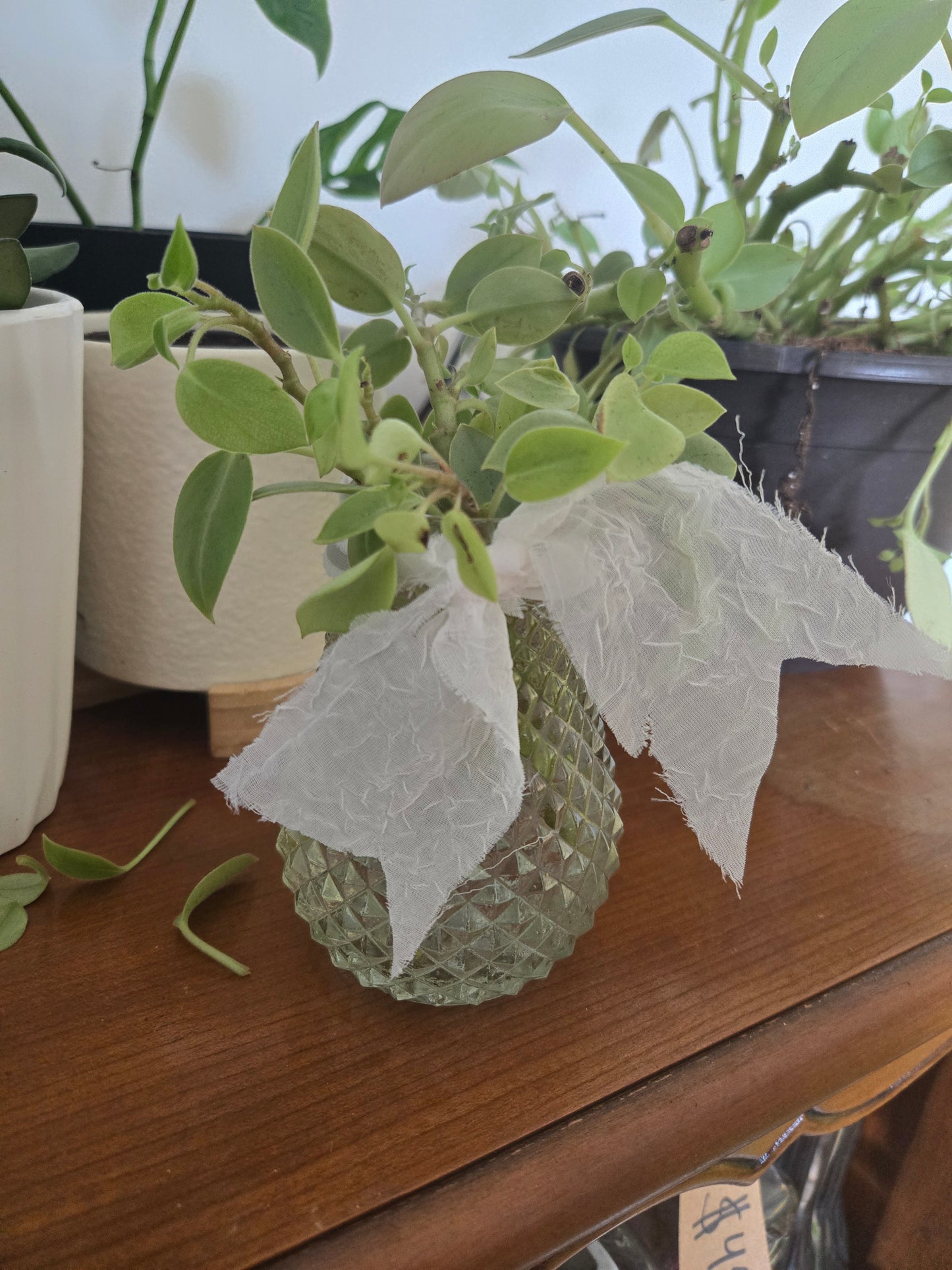Diamond and White Arrangement