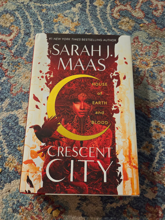 1st 1st Hand Signed House of Earth and Blood by Sarah J Maas