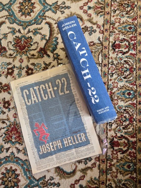 1st Book Club Edition of Catch-22 by Joseph Heller amd Print Bundle