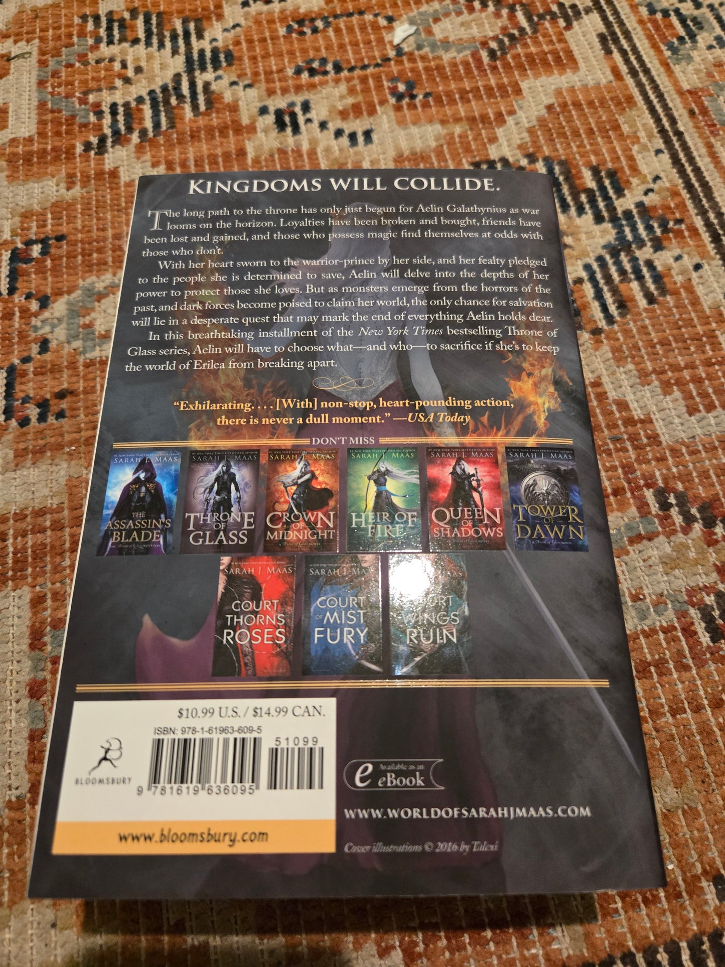 OOP Empire of Storms by Sarah J Maas