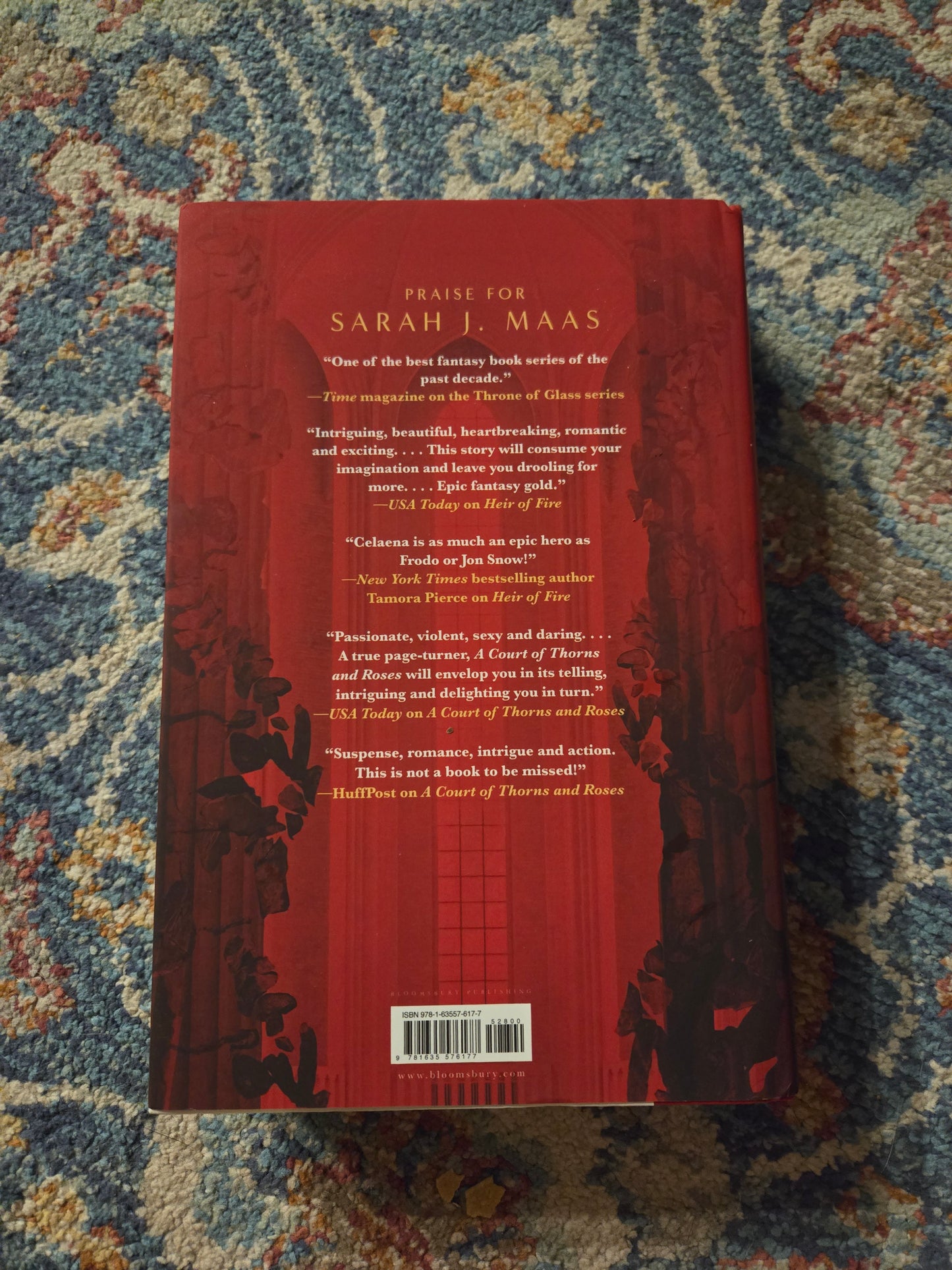 1st 1st Hand Signed House of Earth and Blood by Sarah J Maas