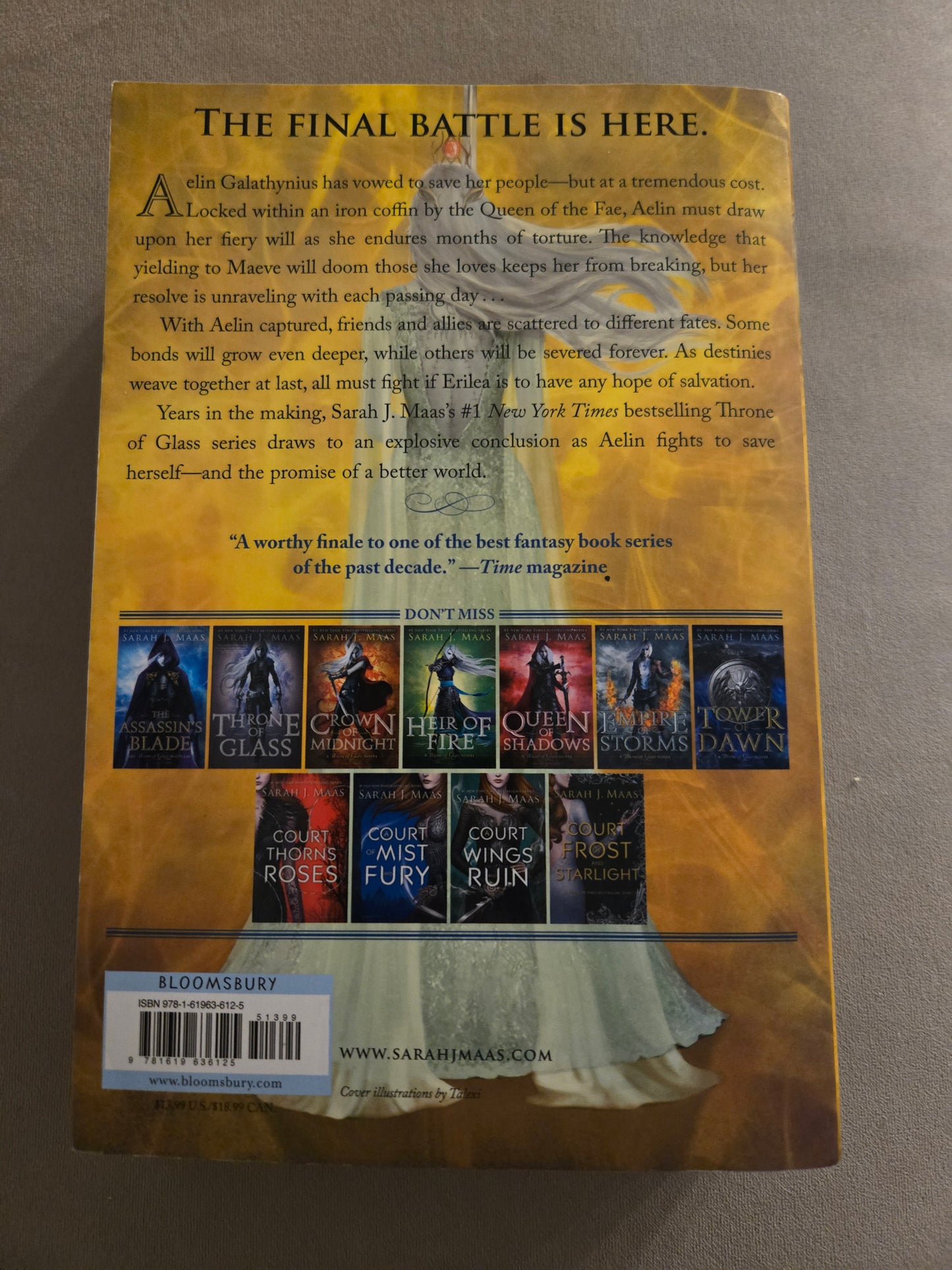 OOP Kingdom of Ash by Sarah J Maas