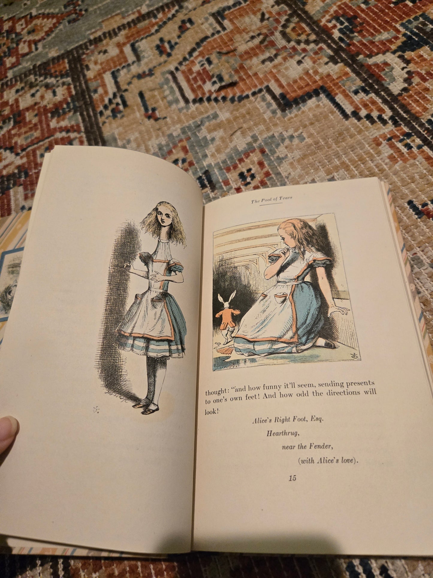 Vintage Alice In Wonderland Illustrated Edition Box Set